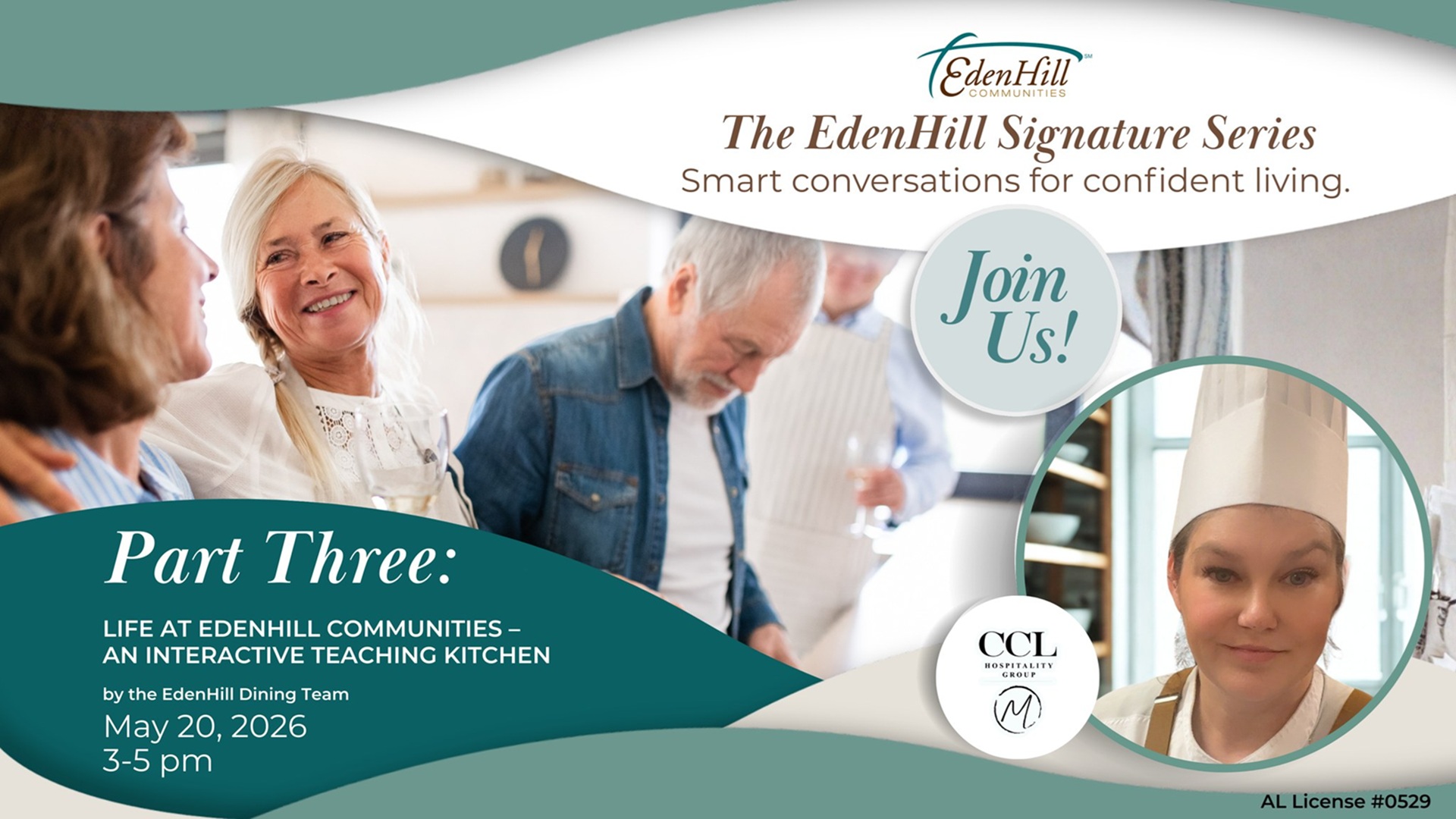 Life at EdenHill Communities: An Interactive Teaching Kitchen at EdenHill Communities