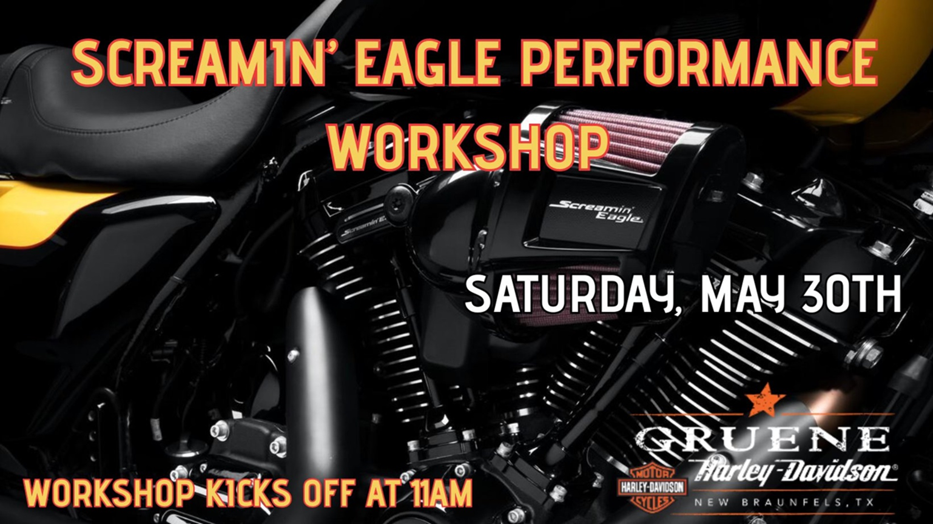 Screamin Eagle Performance Workshop at Gruene Harley-Davidson