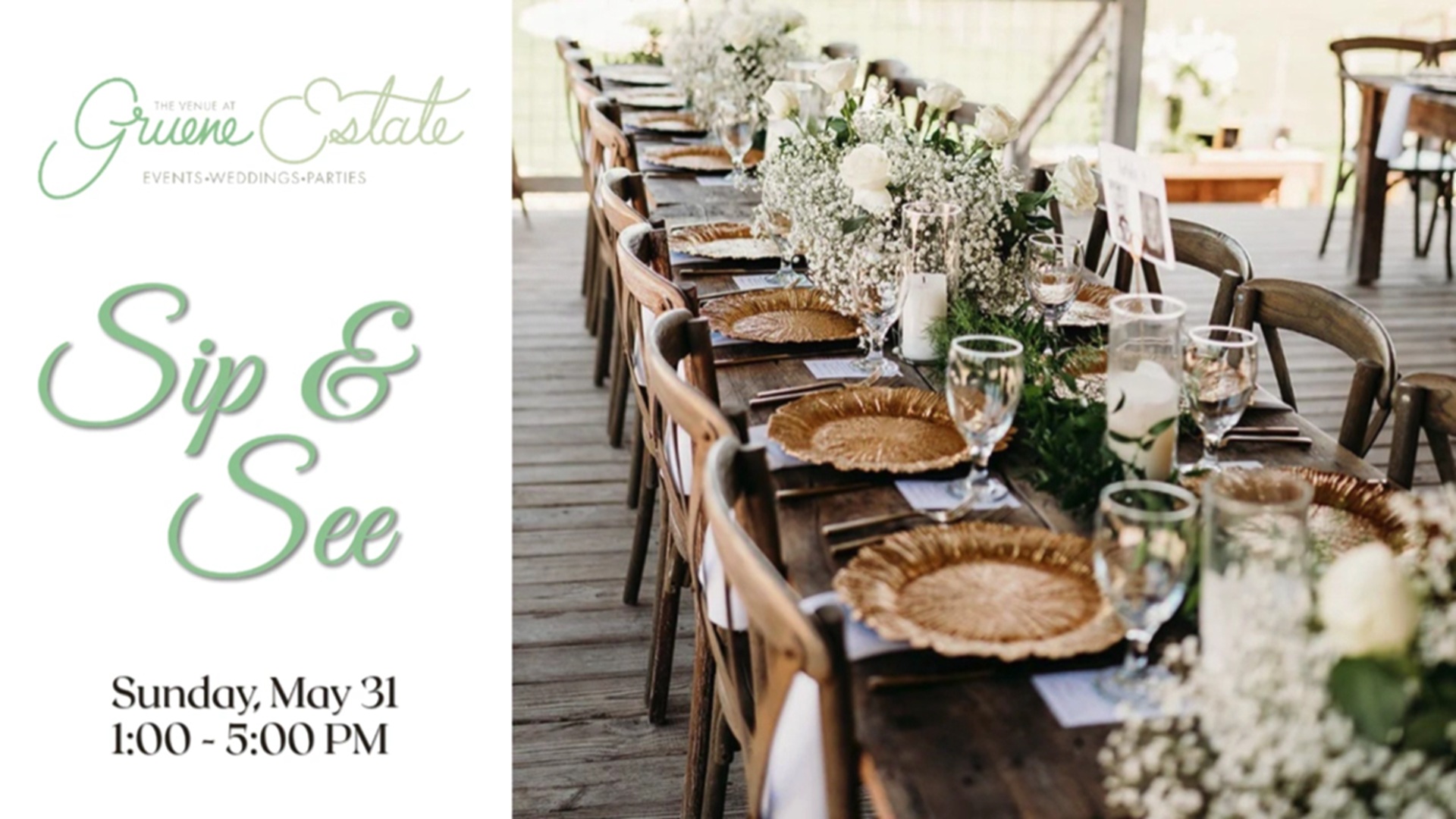 Sip & See at Gruene Estate
