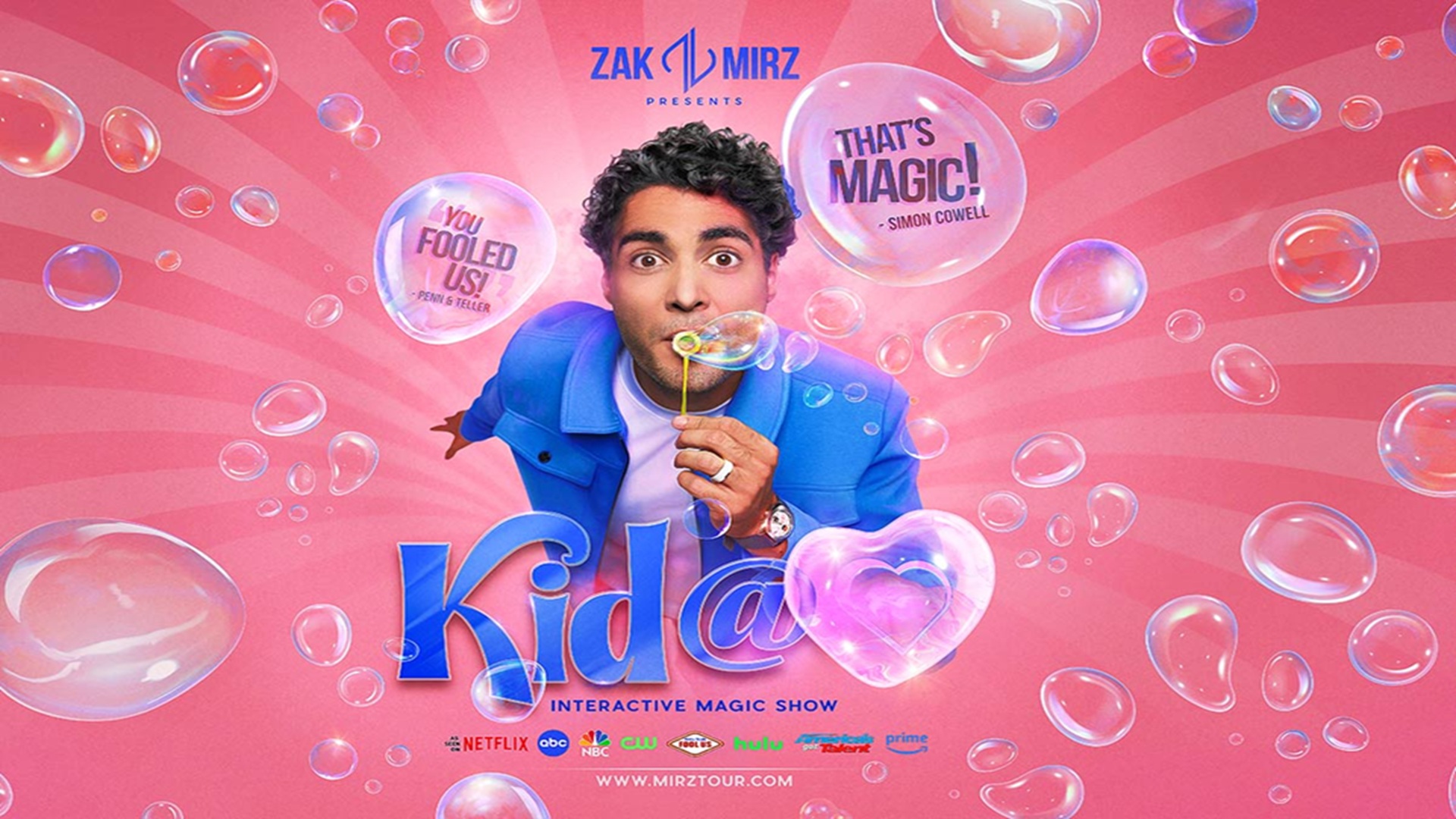 The Brauntex Performing Arts Theatre Presents: Zak Mirz – Kid @ ❤️ Interactive Magic Show