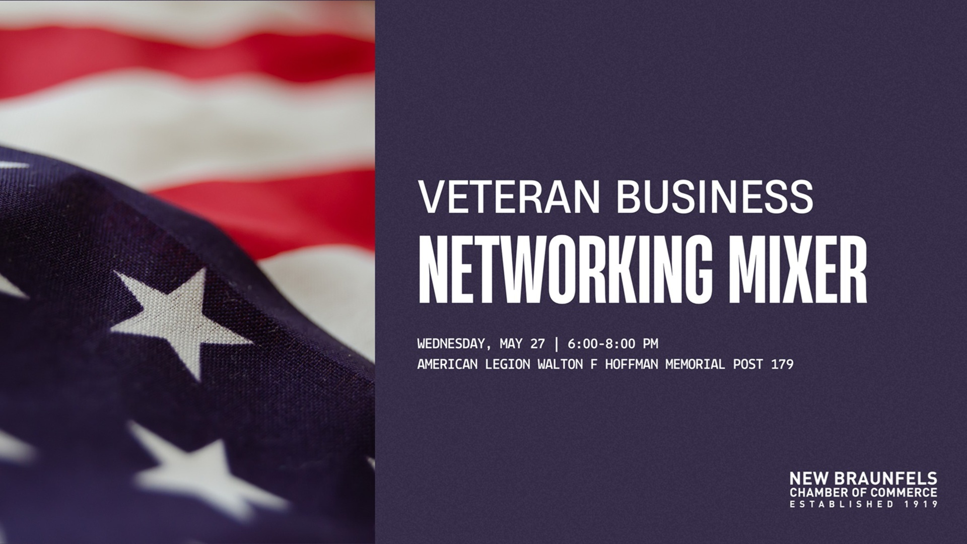 Veteran Business Networking Mixer at American Legion Walton F Hoffman Memorial Post 179