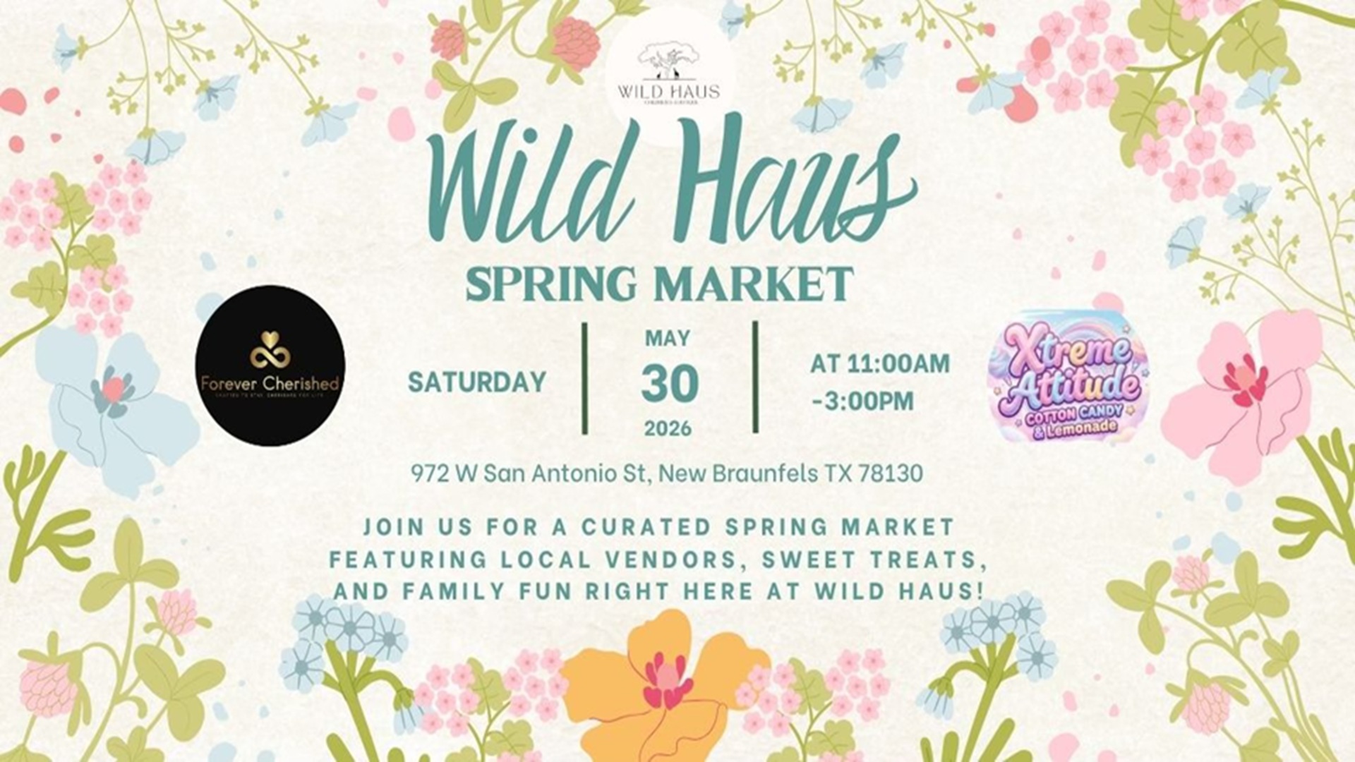 Wild Haus Spring Market at Wild Haus Children’s Boutique