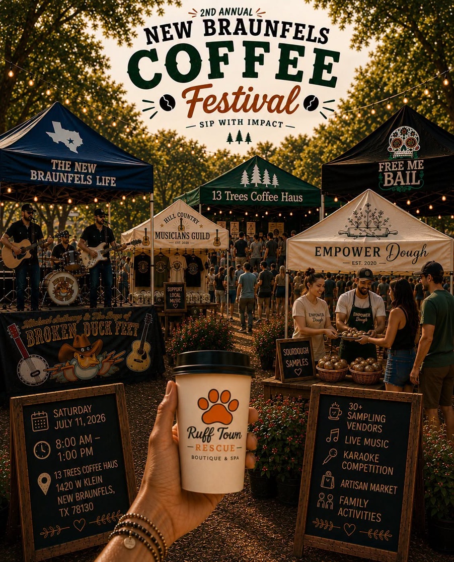 2nd Annual New Braunfels Coffee Festival at 13 Trees Coffee Haus