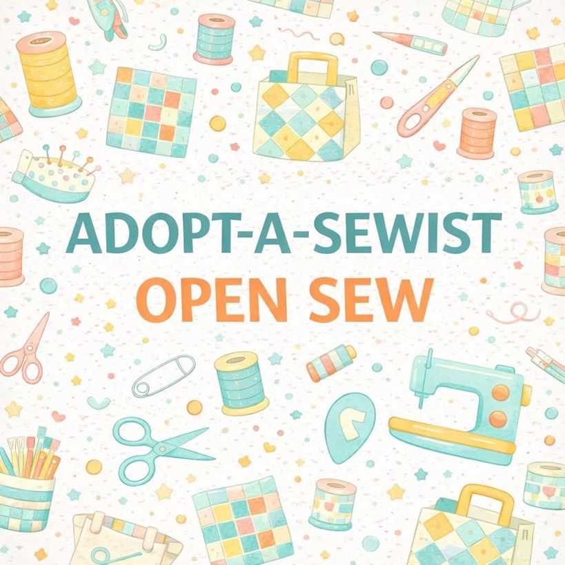 Adopt-a-Sewist Open Sew at Snippets