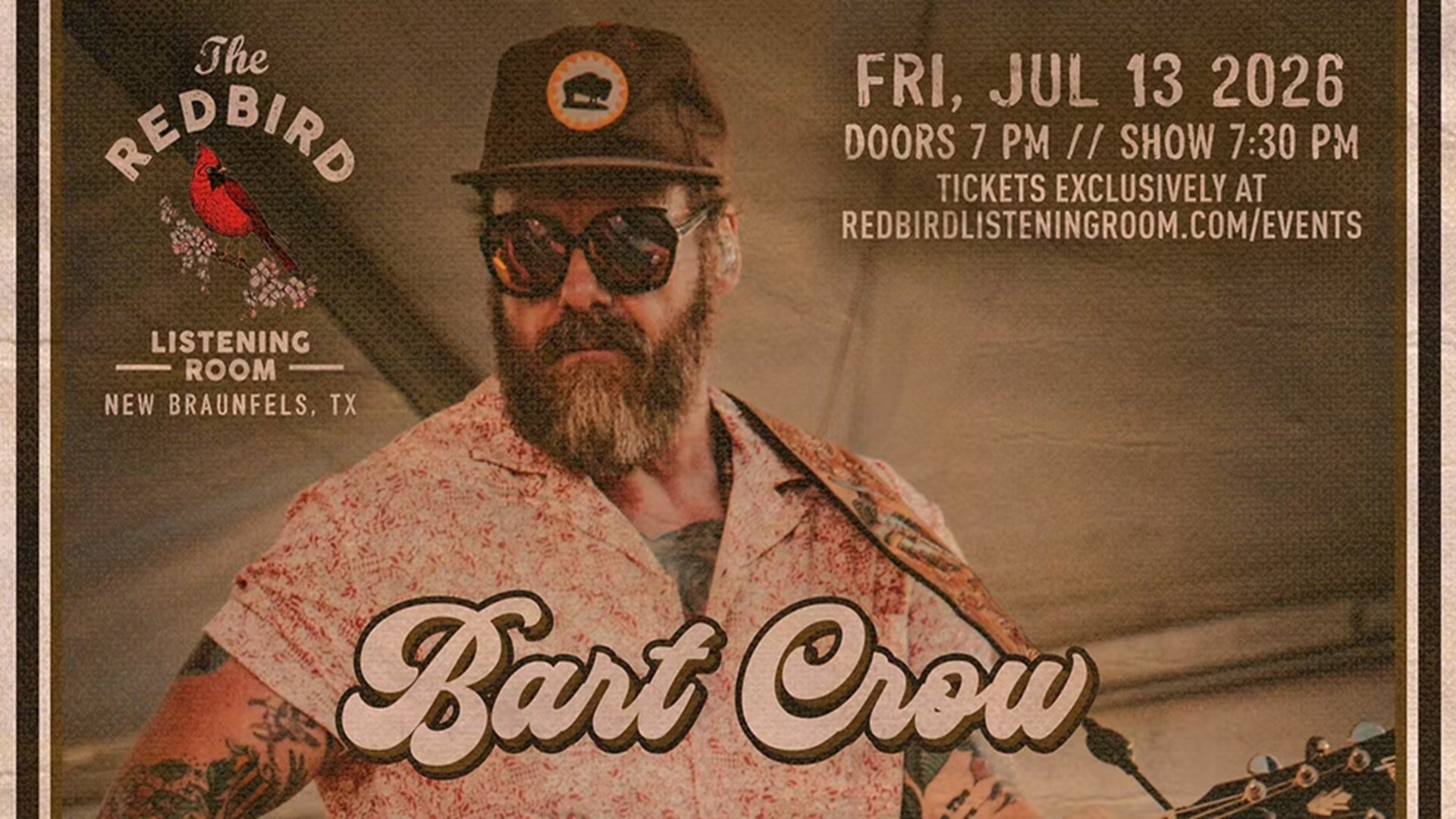 Bart Crow at The Redbird Listening Room