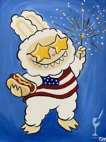 Family Time – Let Freedom Ring at Painting with a Twist