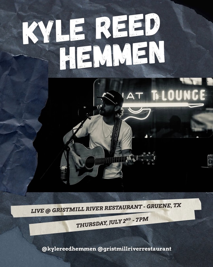 Kyle Reed Hemmen at Gristmill River Restaurant & Bar
