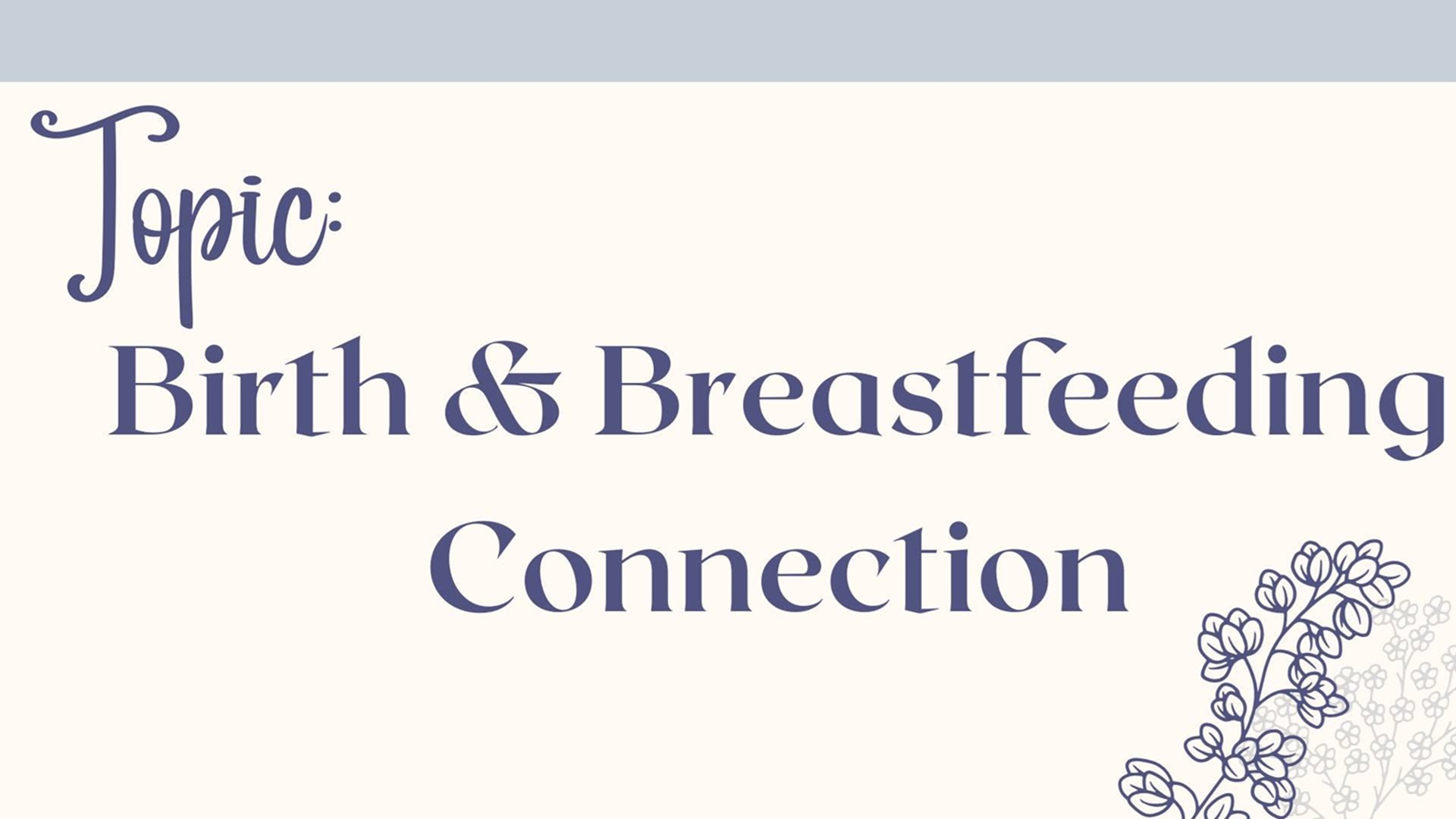 La Leche League Meeting at SJRC Texas & Belong