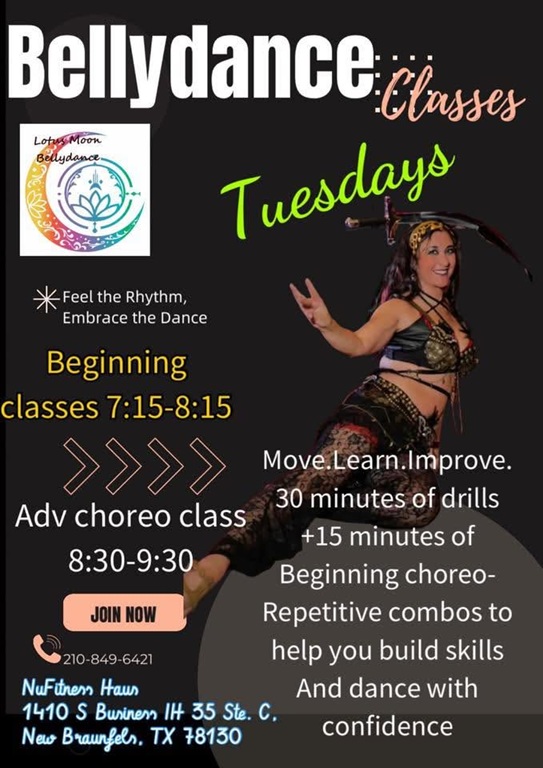 Lotus Moon Bellydance at NuFitness Haus
