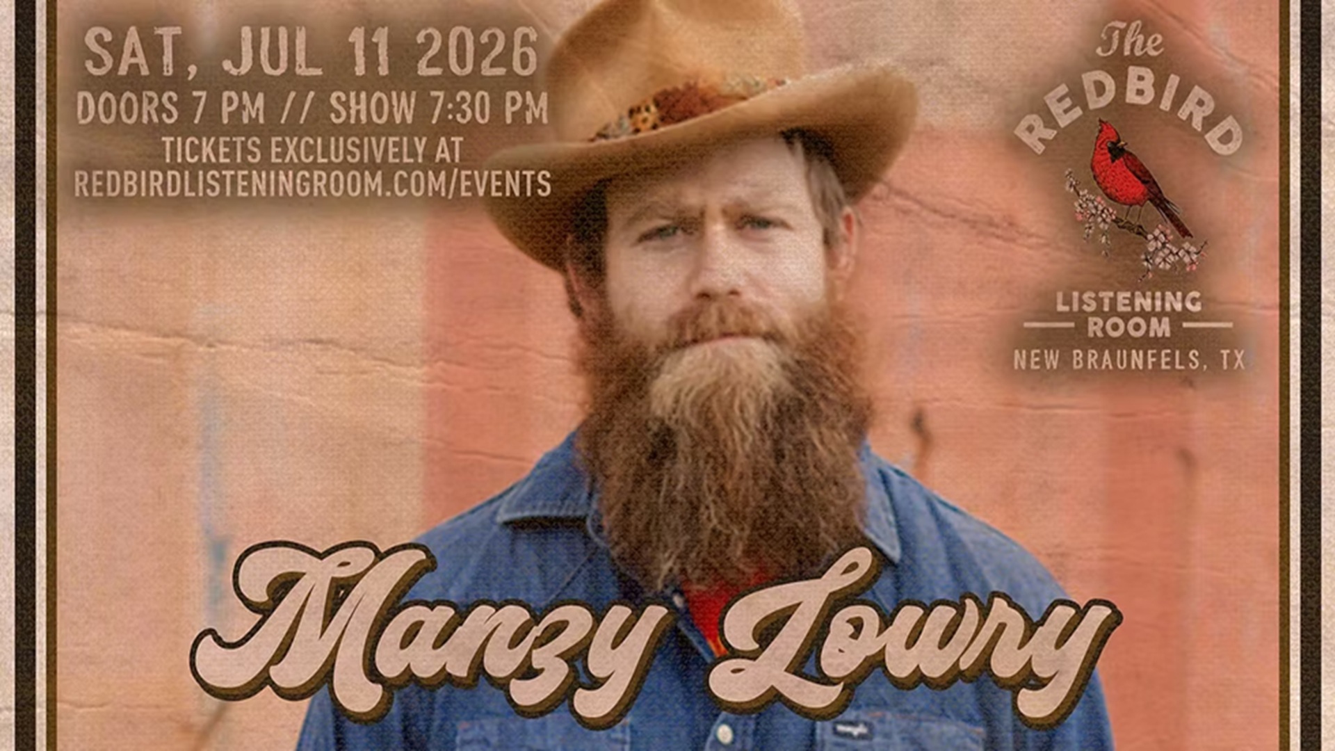 Manzy Lowry at The Redbird Listening Room