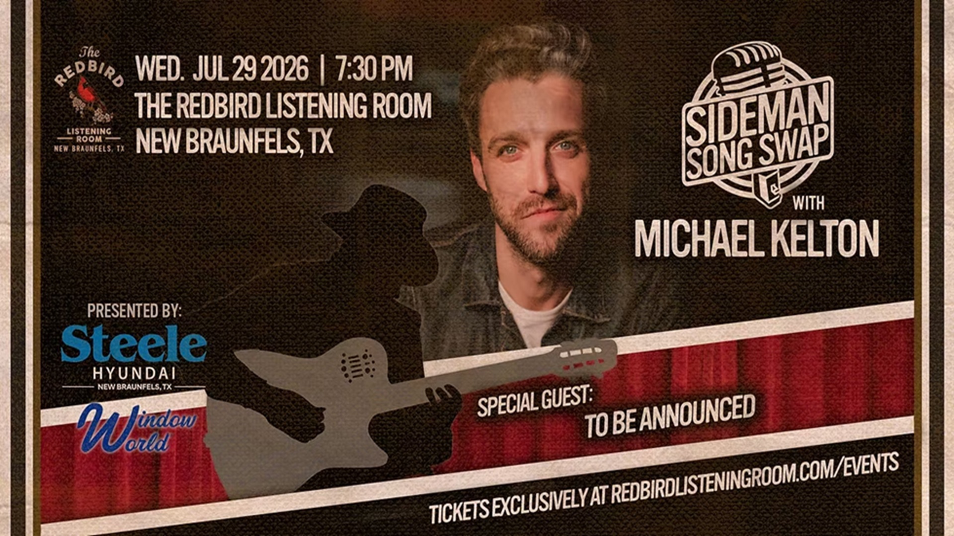 Sideman Song Swap at The Redbird Listening Room