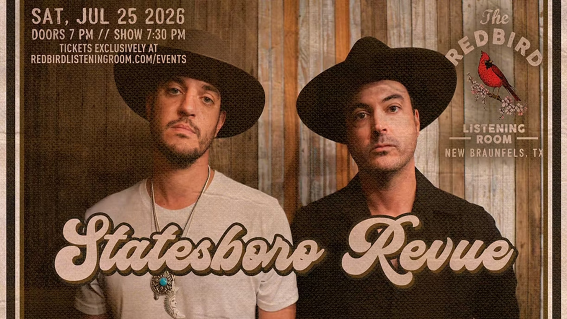 Statesboro Revue at The Redbird Listening Room