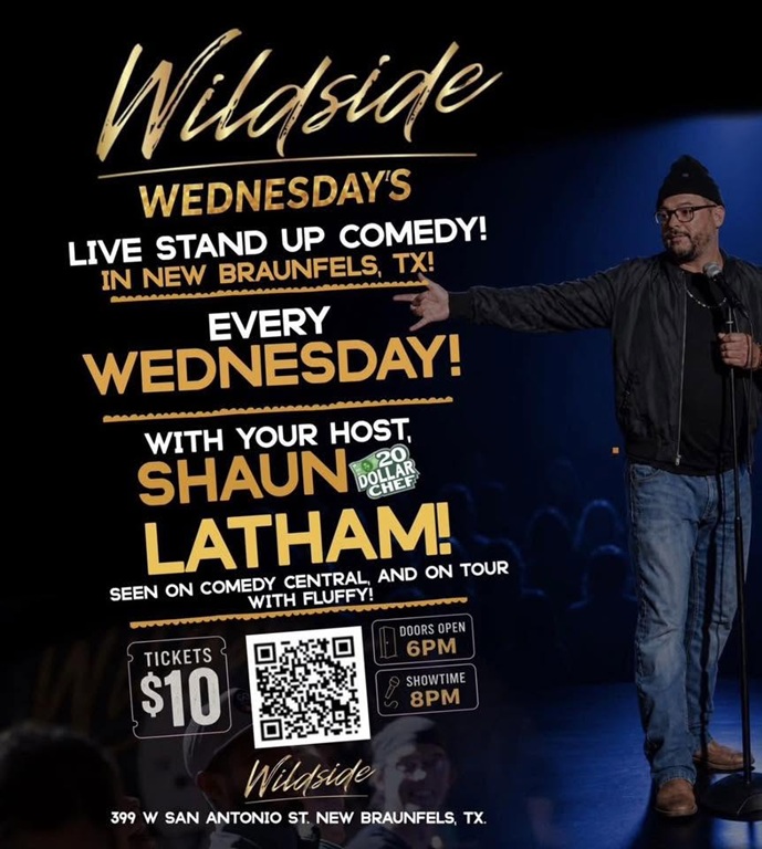 Wildside Wednesday with Host Shaun Latham at Wildside New Braunfels