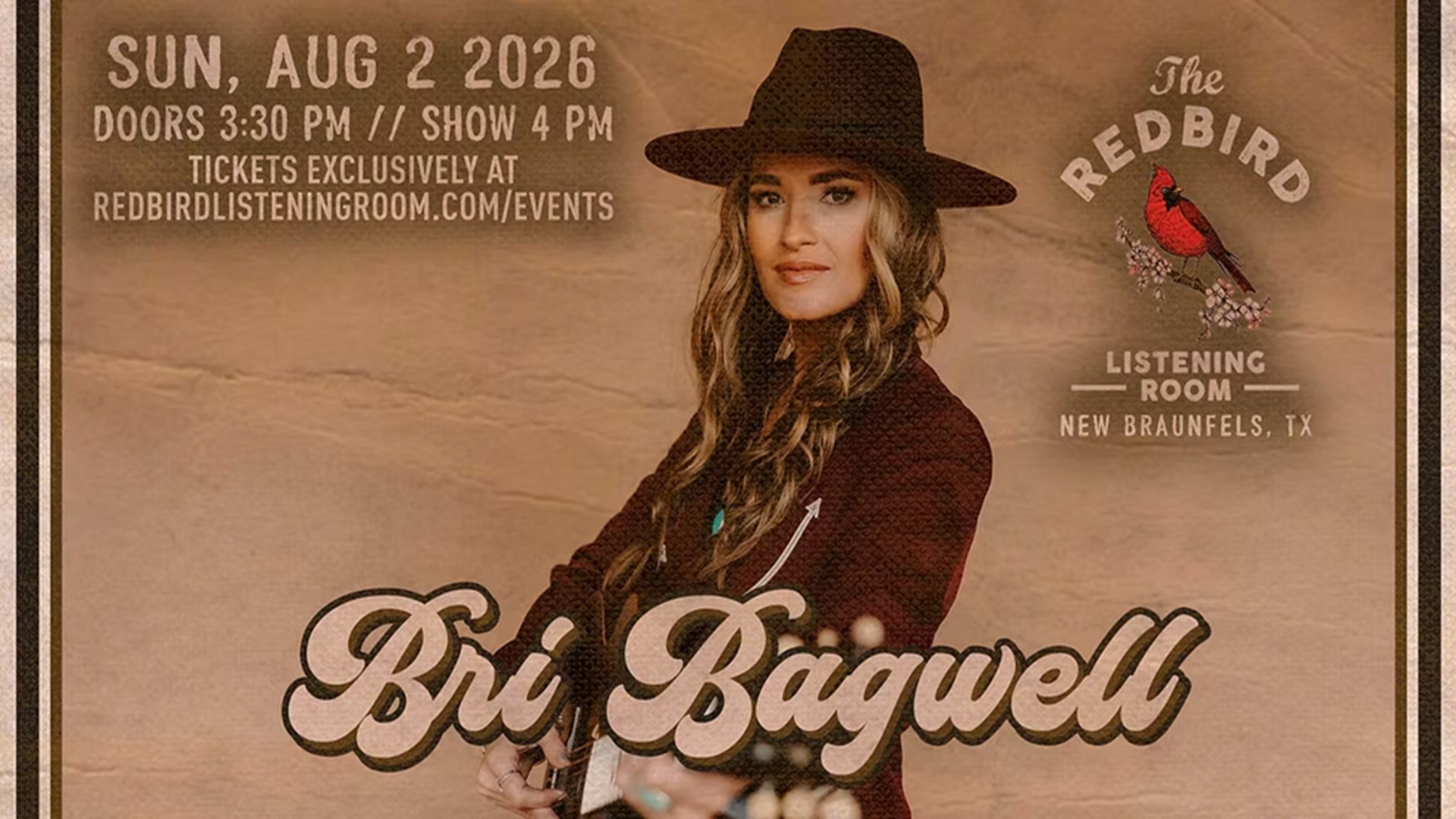 Bri Bagwell at The Redbird Listening Room