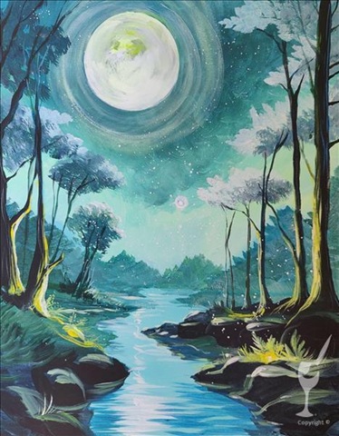 Fairy Moonlight at Painting with a Twist