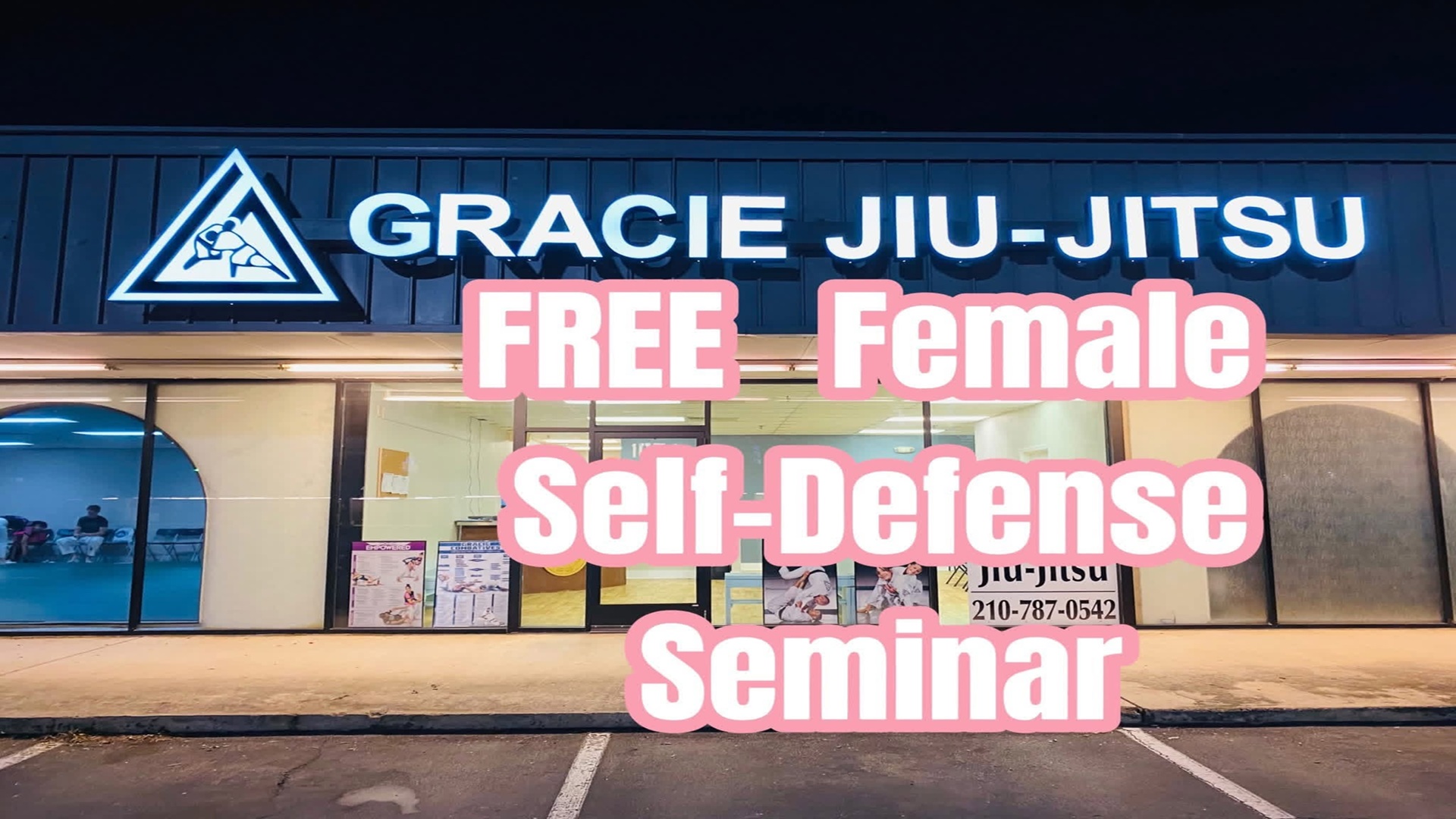 Free Female Self-Defense Seminar at Gracie Jiu-Jitsu New Braunfels