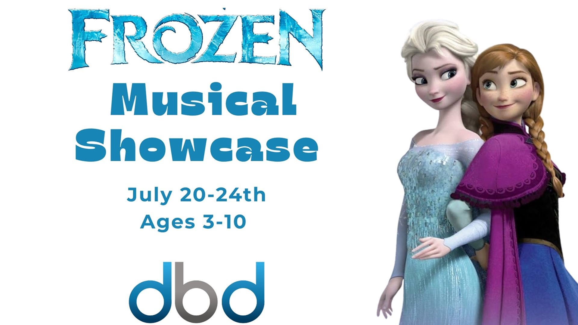 Frozen Musical Showcase at Dance by Design Studios