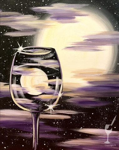 Midnight Zen at Painting with a Twist