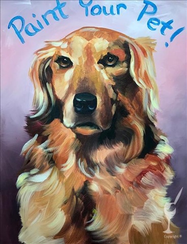 Paint Your Pet and Support Animal Rescue at Painting with a Twist