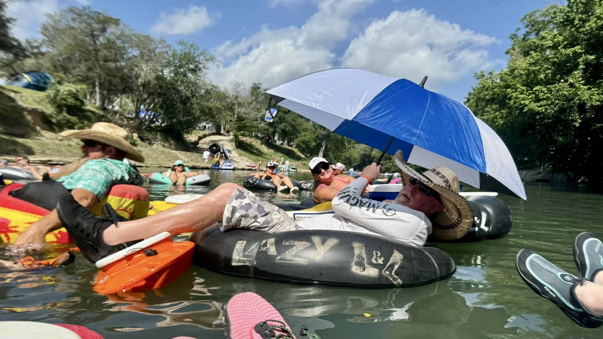 River Float – Texas at Camp Huaco Springs