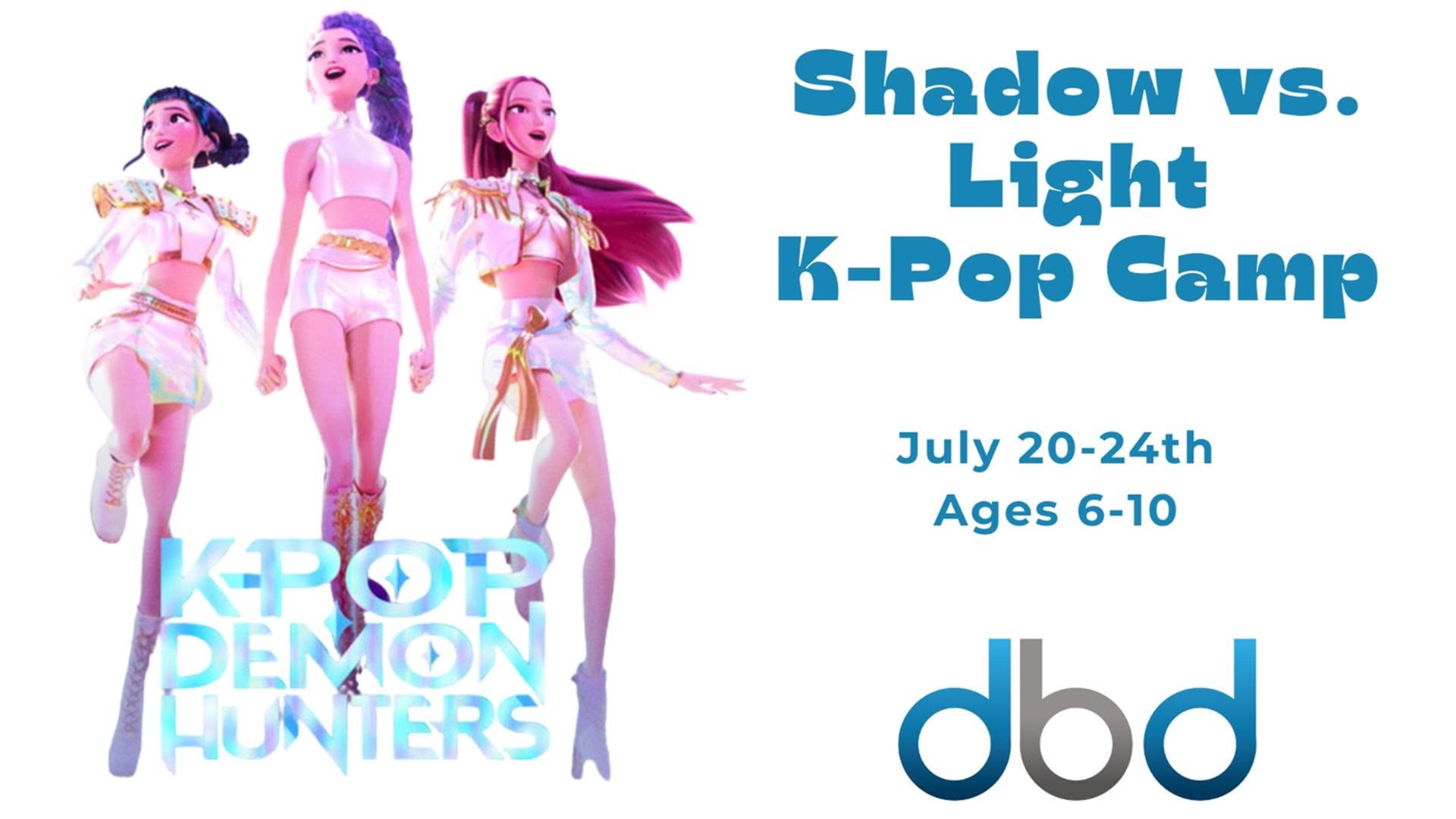 Shadow vs. Light K-Pop Camp at Dance by Design Studios