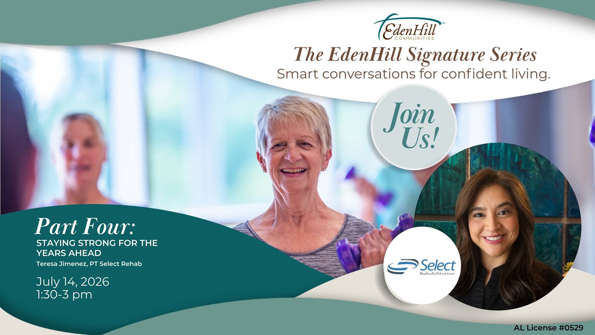The EdenHill Signature Series: Staying Strong for the Years Ahead at EdenHill Communities
