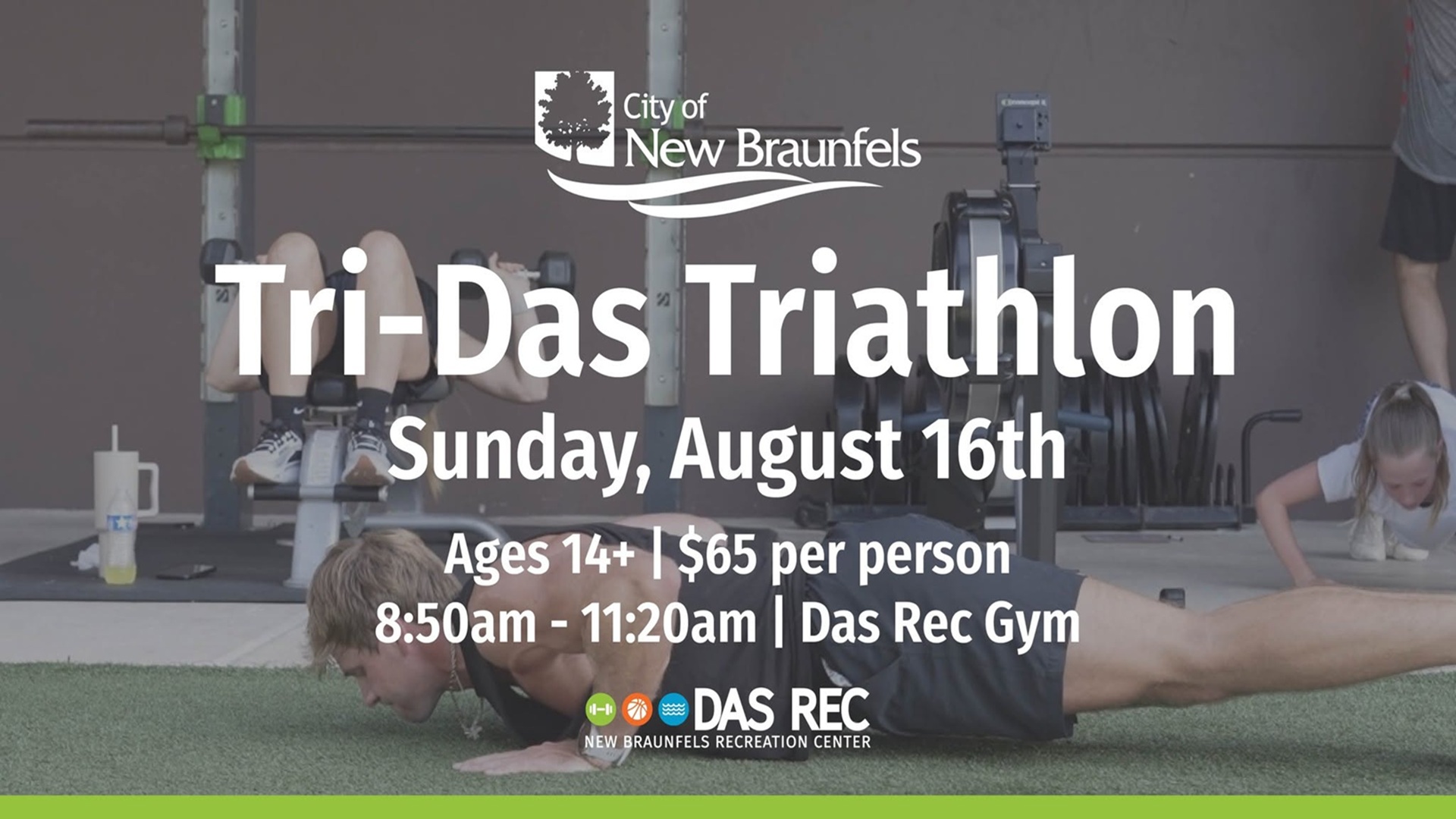 Tri-Das Triathlon 2026 at Das Rec