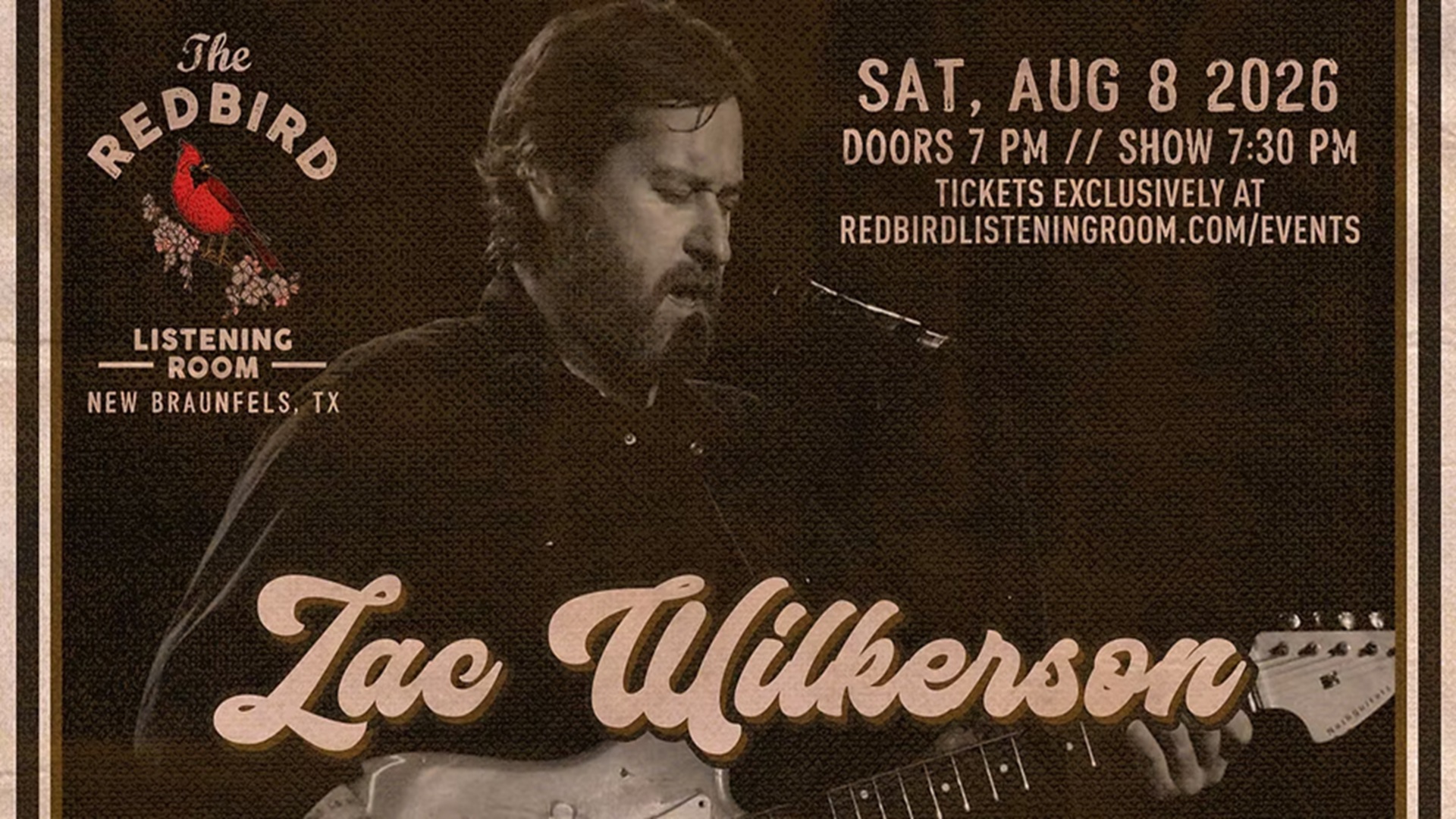 Zac Wilkerson at The Redbird Listening Room