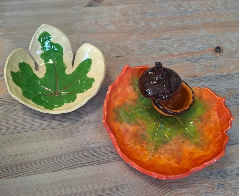 Adult Clay Class: Leaf Bowls at Clay Casa New Braunfels