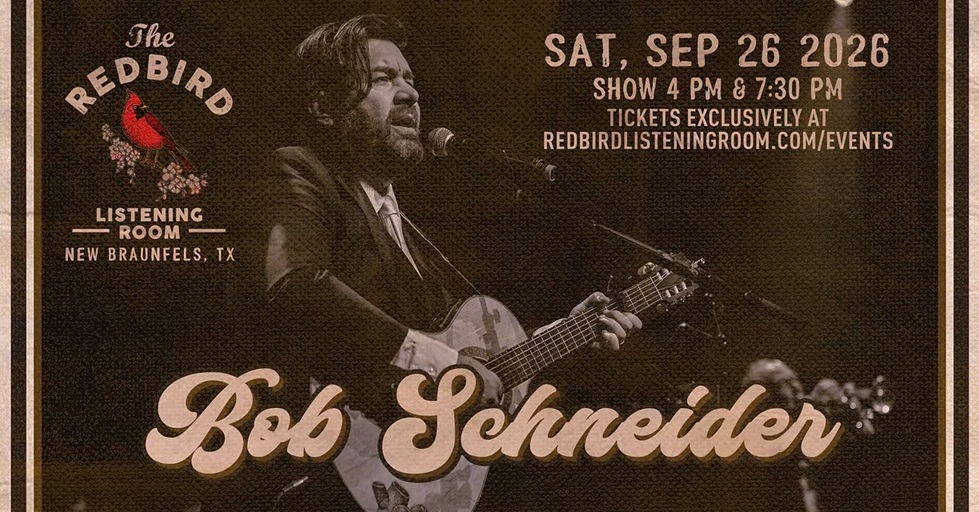 Bob Schneider at The Redbird Listening Room