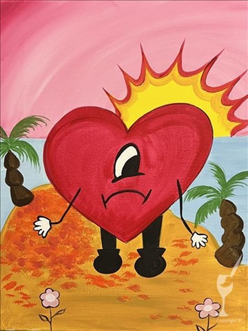 Bunny Things in Partnership with Salsa y Sabor at Painting With A Twist