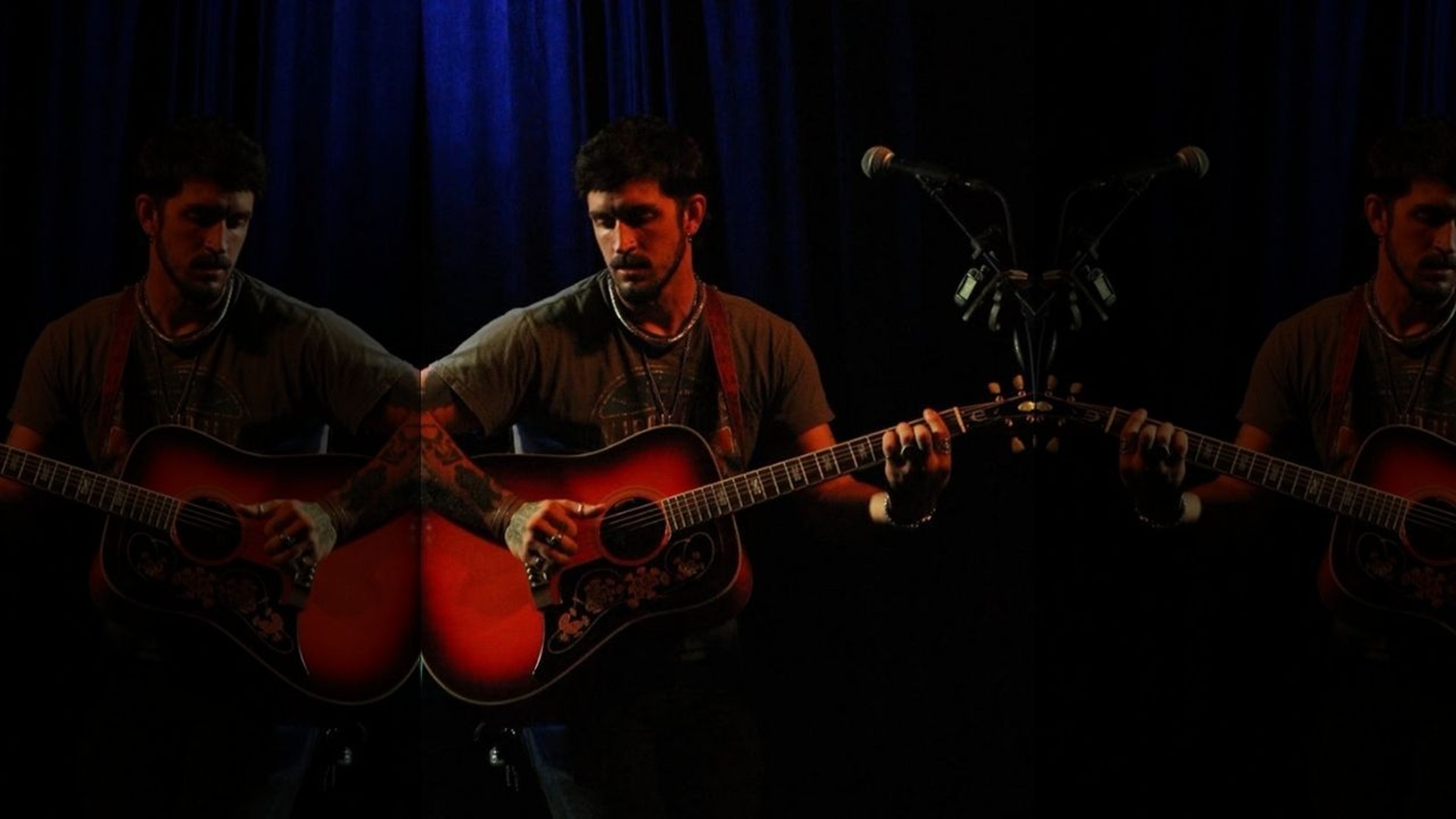 Carter Hampton at Krause's Cafe