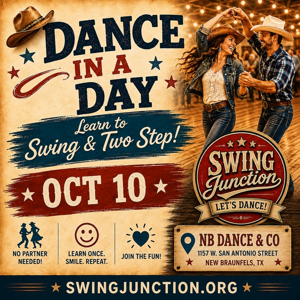 Dance in a Day – Learn to Swing & Two Step for Beginners at NB Dance & Company