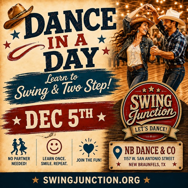 Dance in a Day – Learn to Swing & Two Step for Beginners at NB Dance & Company