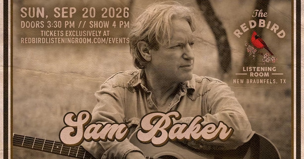 Sam Baker at The Redbird Listening Room