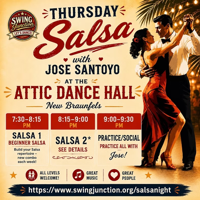 Thursday Salsa Night at The Attic Dance Hall