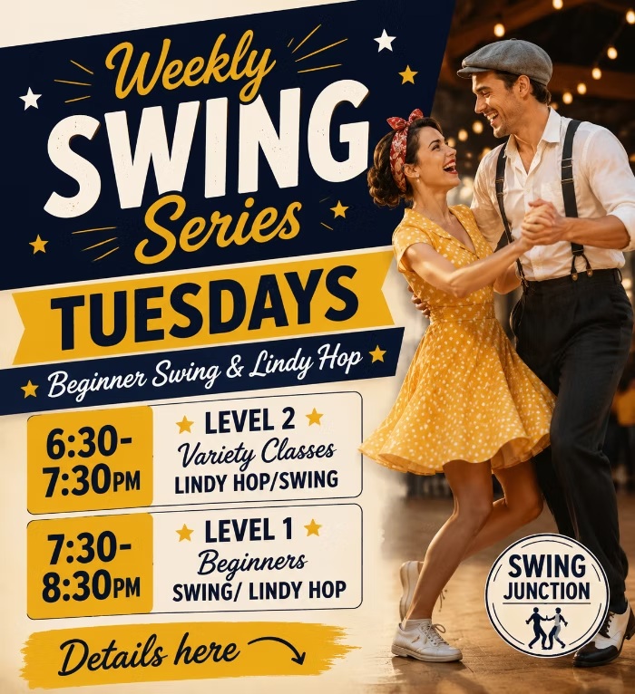 Tuesdays Swing Dance Series at The Attic Dance Hall