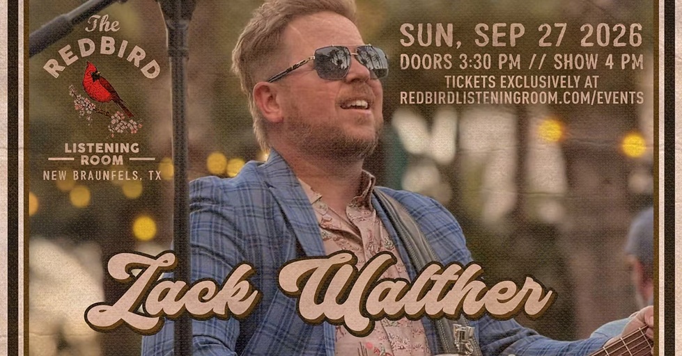 Zack Walther at The Redbird Listening Room