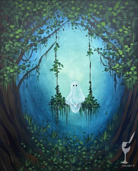 A Spooky Swinger at Painting With A Twist