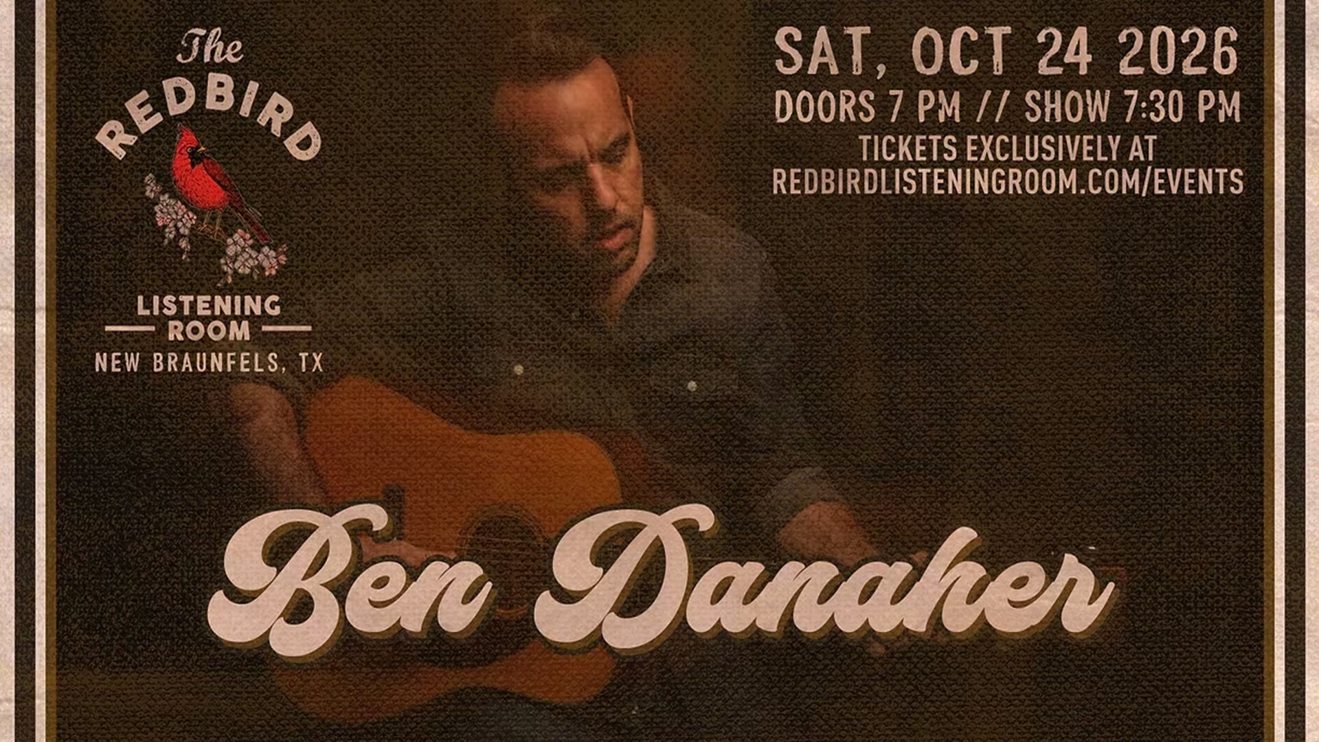 Ben Danaher at The Redbird Listening Room