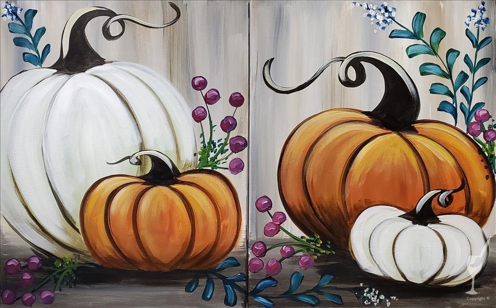 Berry Pumpkins - Choose Your Colors at Painting With A Twist