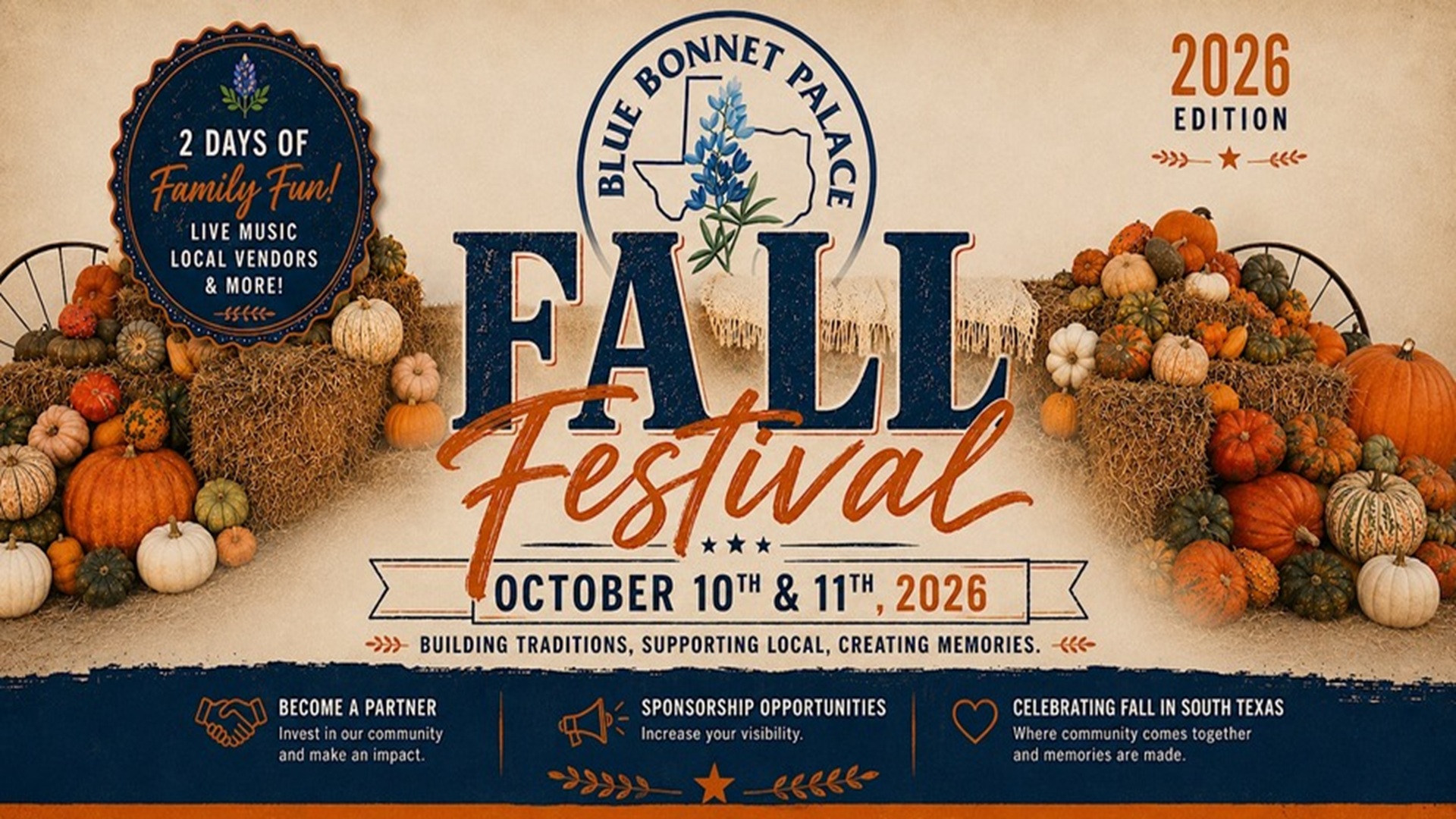 Blue Bonnet Palace Fall Festival
