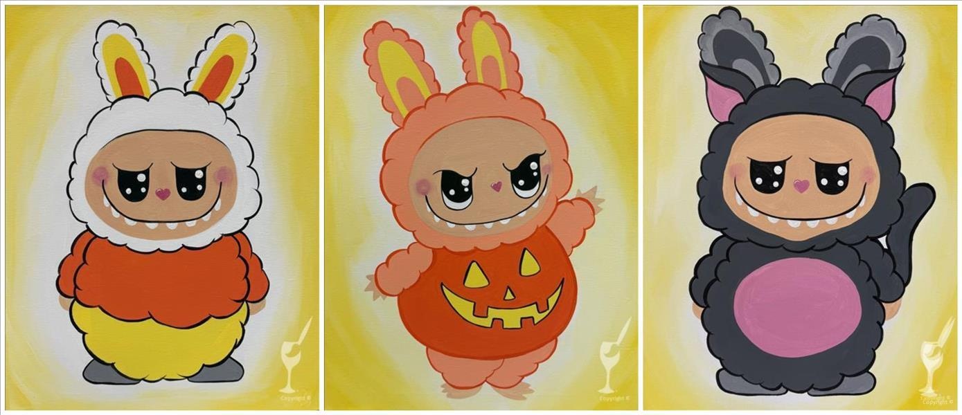 Family Time — Choose Your Spooky Lil Monster at Painting With A Twist