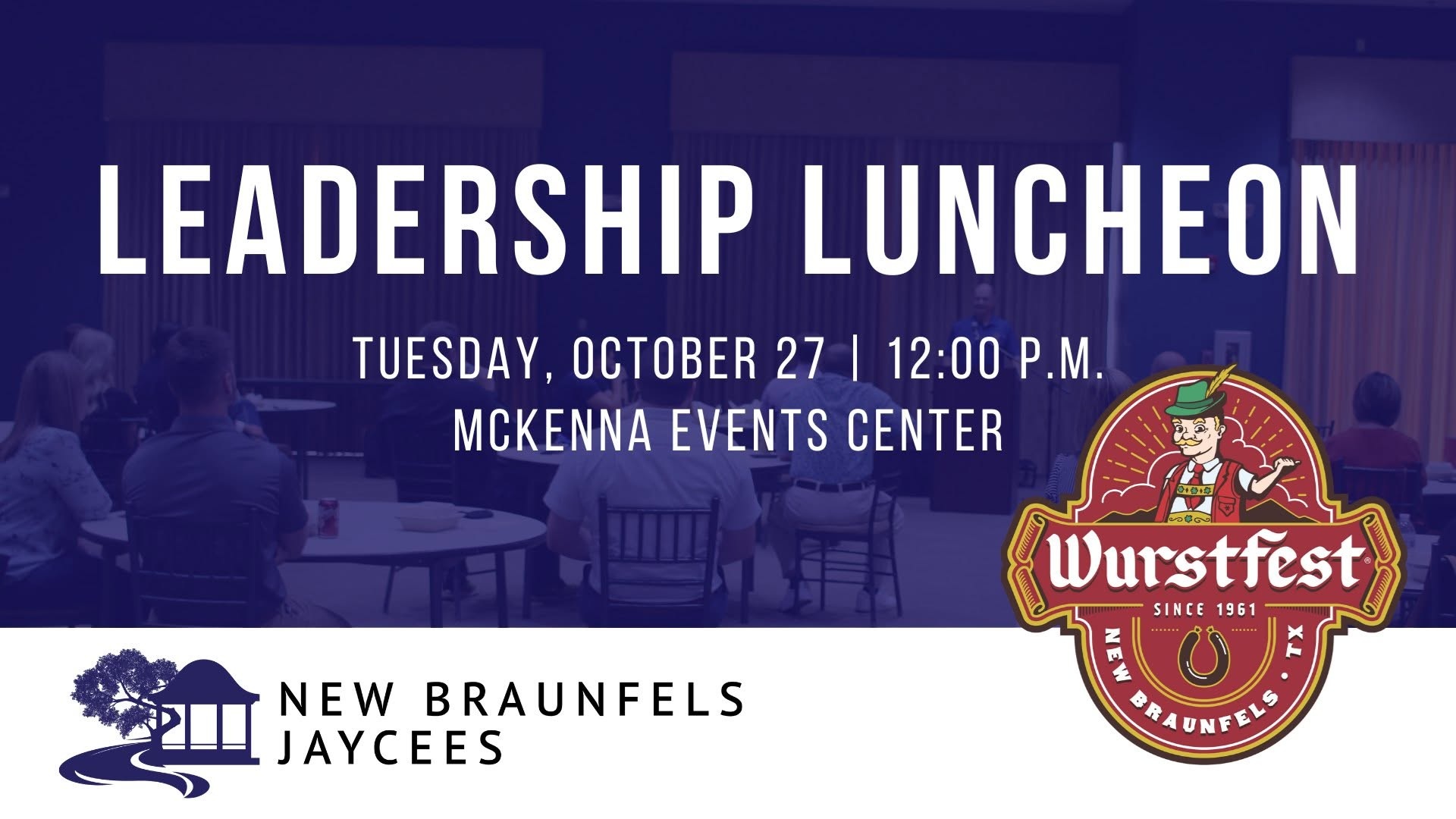 Jaycees Leadership Luncheon at McKenna Events Center