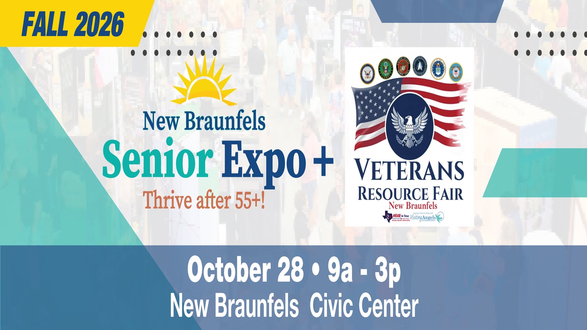 New Braunfels Senior Expo + Veterans Resource Expo at New Braunfels Civic/Convention Center