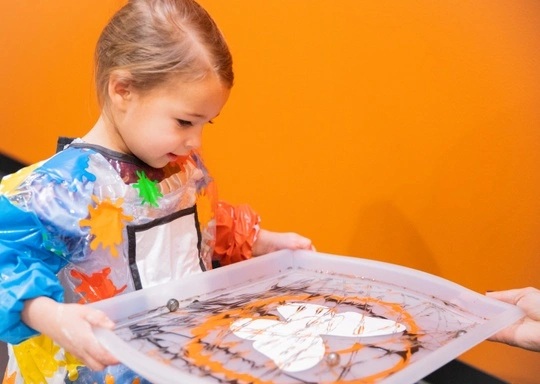 Sensory Art at Little Land New Braunfels