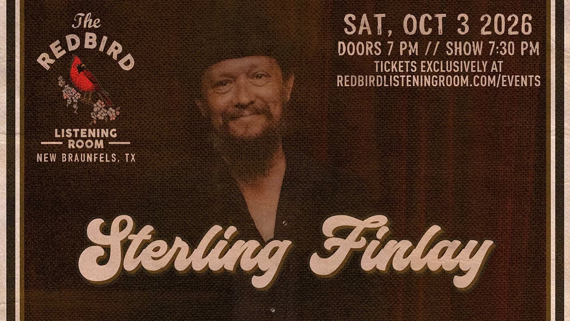 Sterling Finlay at The Redbird Listening Room