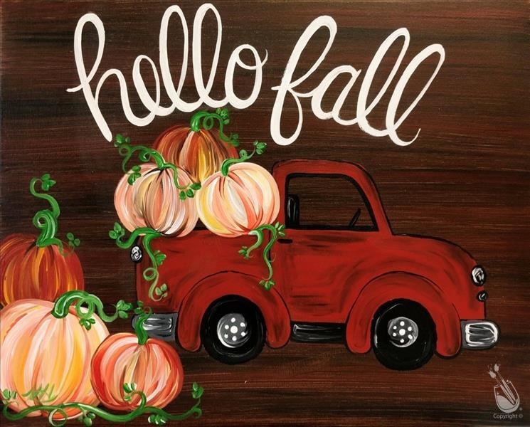 A Pumpkin Pick-Up at Painting With A Twist