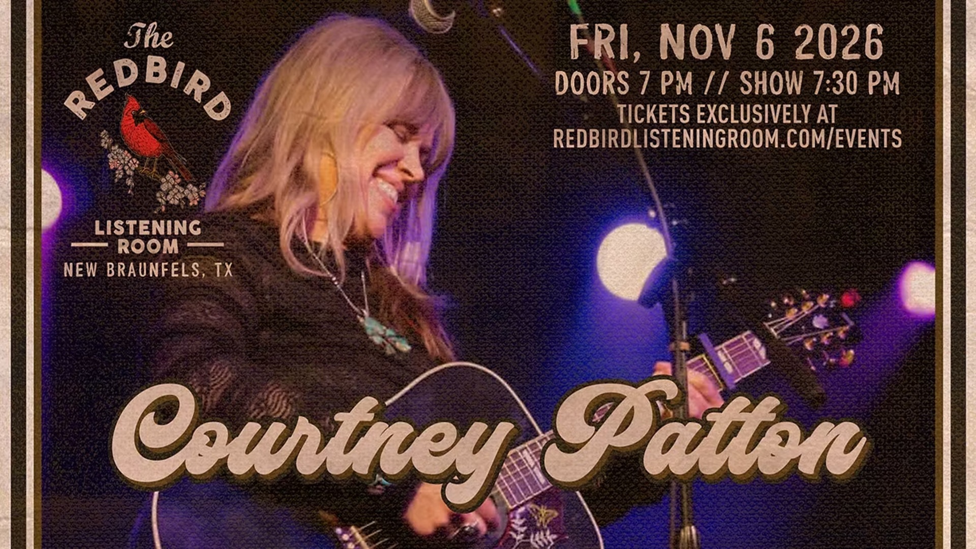 Courtney Patton at The Redbird Listening Room