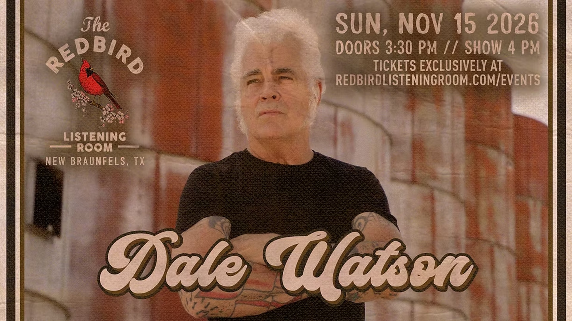 Dale Watson at The Redbird Listening Room